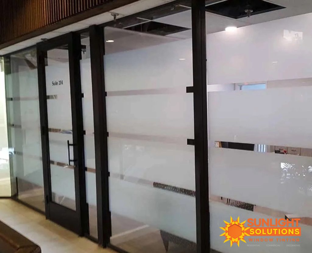 commercial decorative window film for privacy